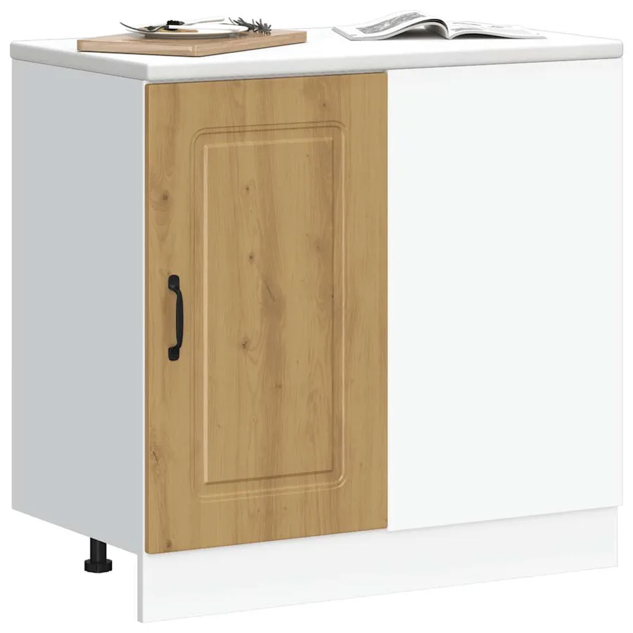 Armoire de cuisine Kalmar chêne artisanal bois d'ingénierie - 3