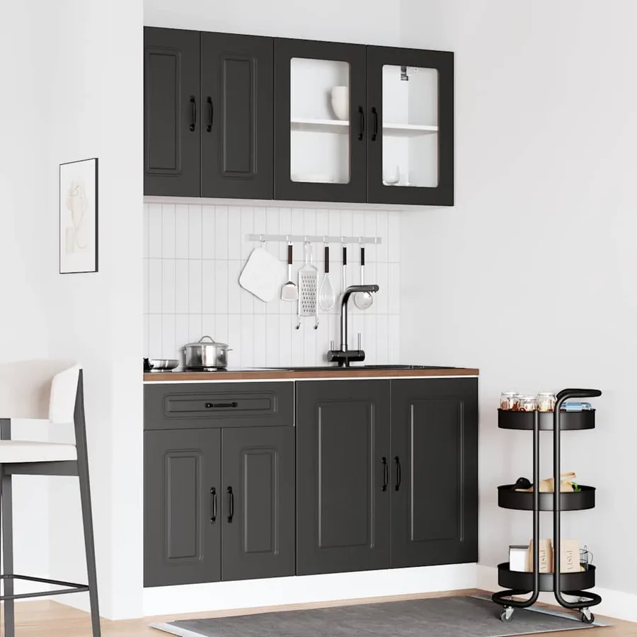 Ensemble d'armoires de cuisine 4 pcs Kalmar bois d'ingénierie - 3
