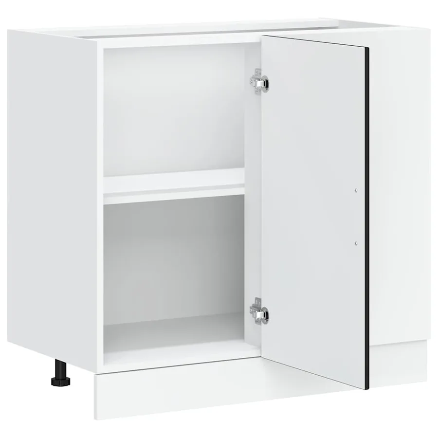 Meuble bas de cuisine « Kalmar » Bois d'ingénierie noir - 5
