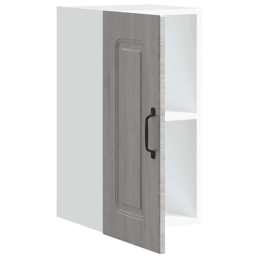 Armoire murale de cuisine Kalmar sonoma gris bois d'ingénierie - 5