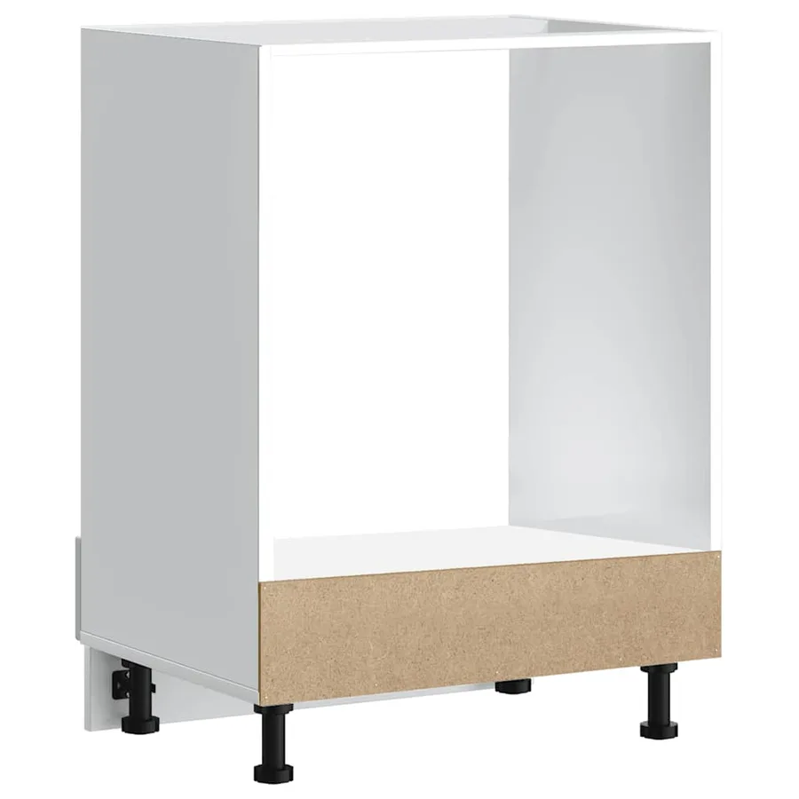Armoire à four Kalmar blanc bois d'ingénierie - 5