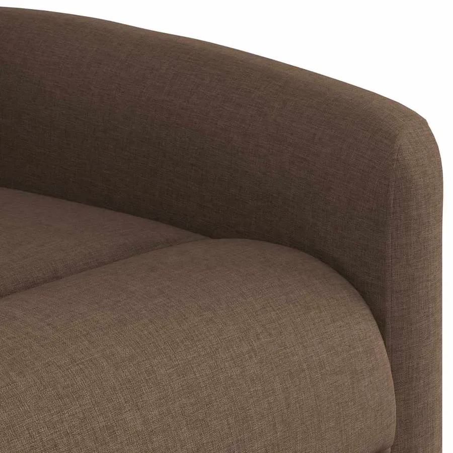Fauteuil inclinable Marron Tissu - 11