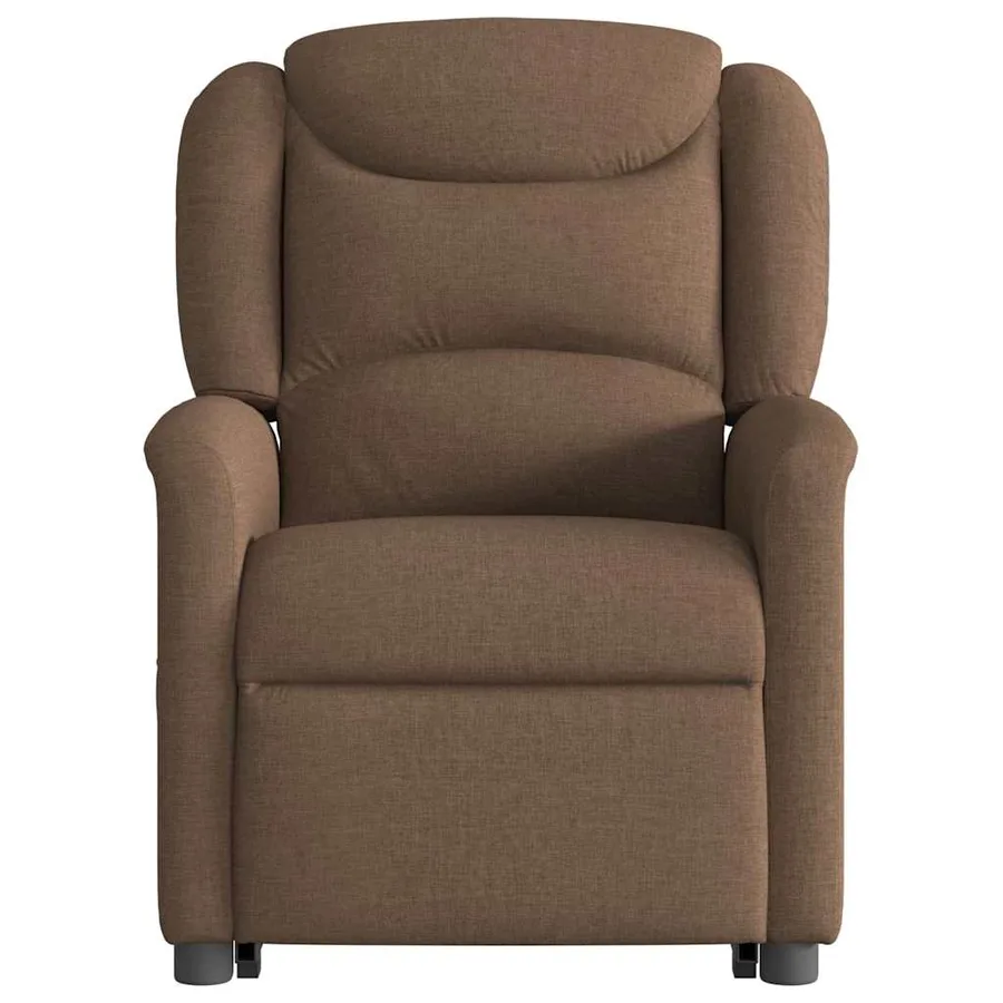 Fauteuil inclinable Marron Tissu - 5