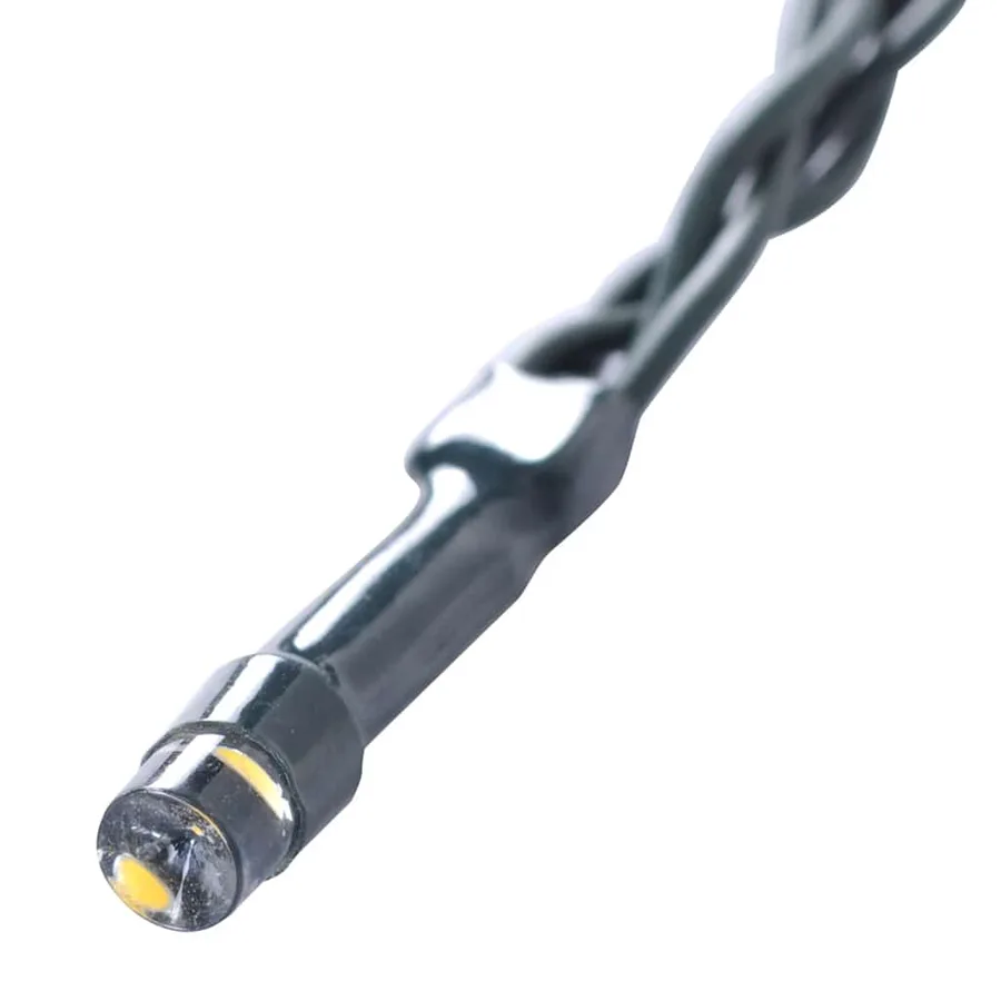 Boules de buis artificielles avec lumières LED 2 pcs vert 45 cm - 8