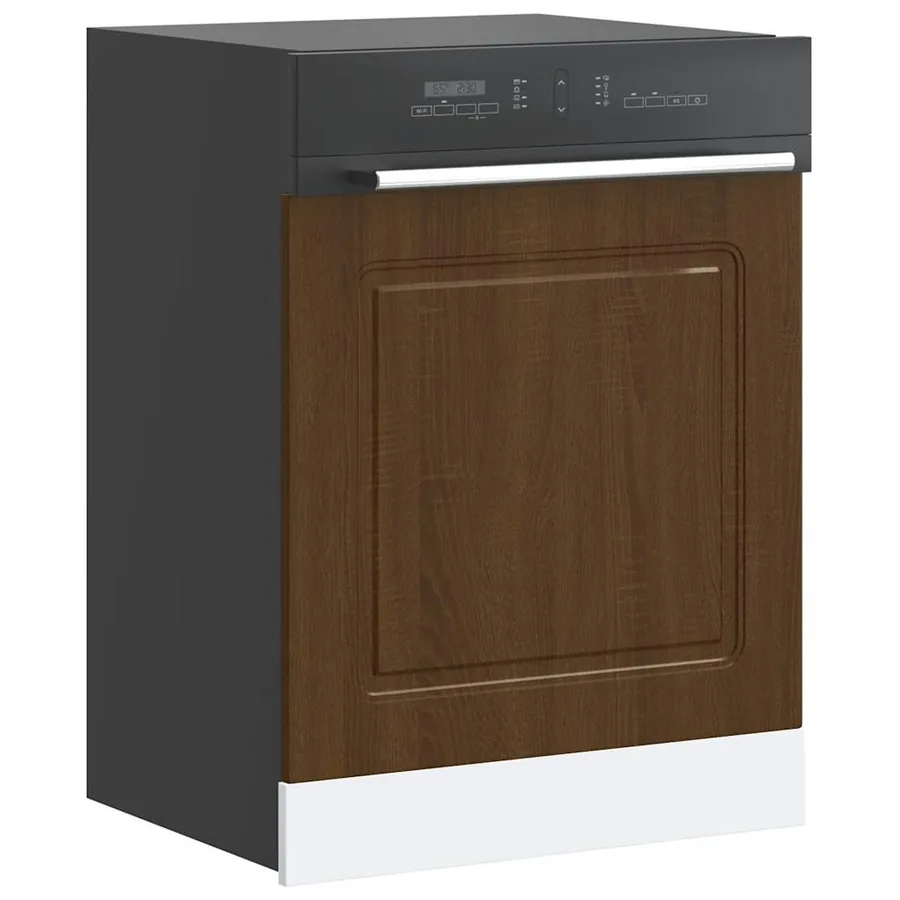 Panneau de lave-vaisselle Kalmar chêne marron 60x1,5x57 cm