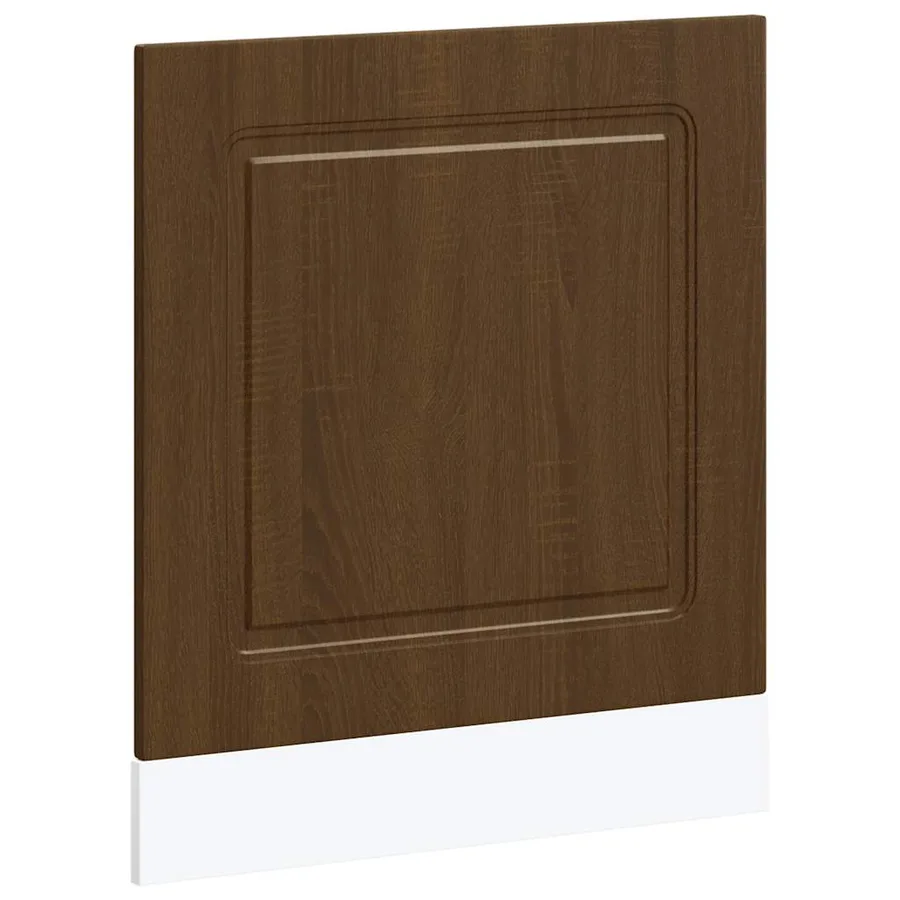 Panneau de lave-vaisselle Kalmar chêne marron 60x1,5x57 cm - 2