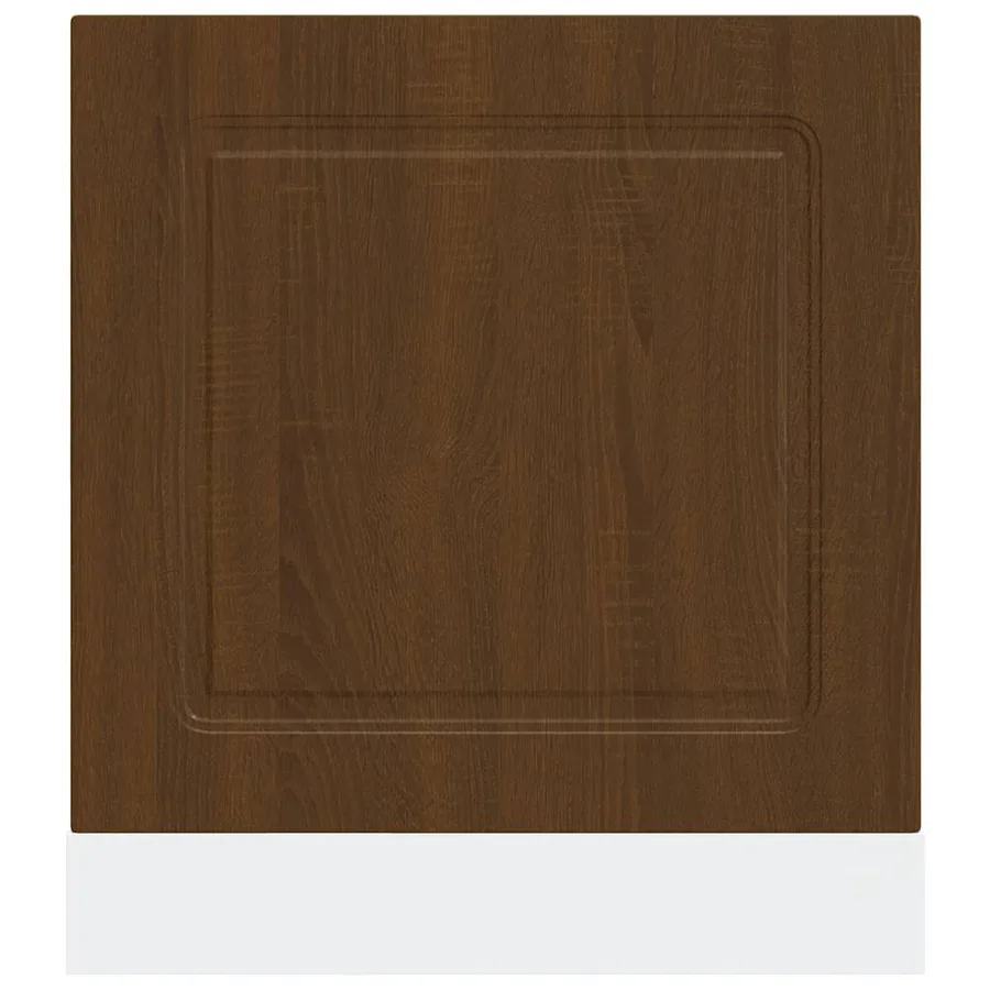 Panneau de lave-vaisselle Kalmar chêne marron 60x1,5x57 cm - 4