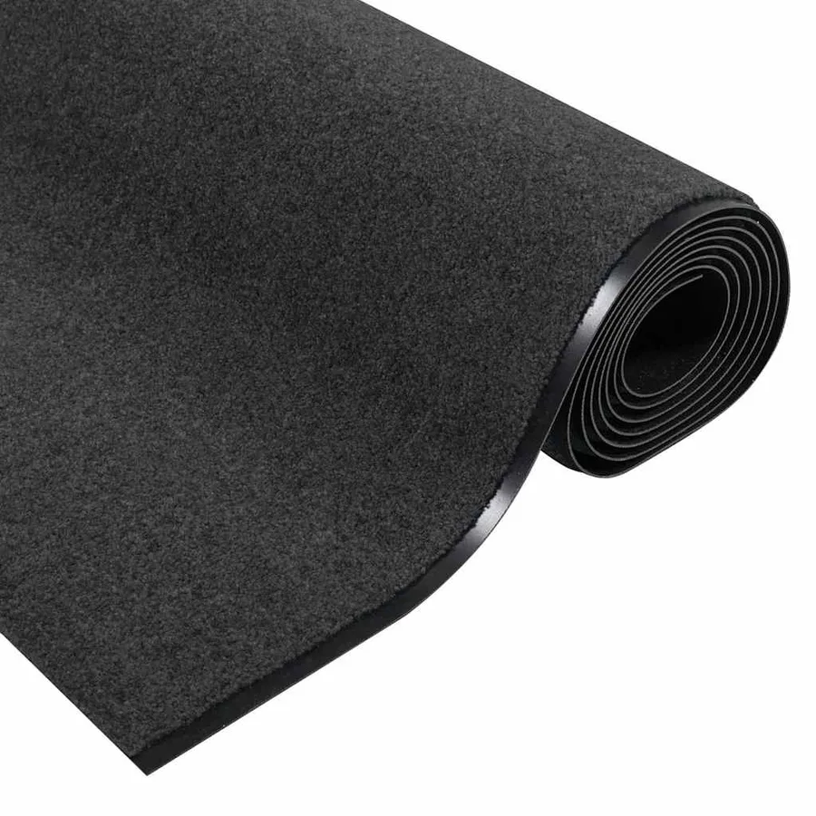Tapis d'entrée Anthracite et noir 120 x 350 cm 100% Polyamide - 5