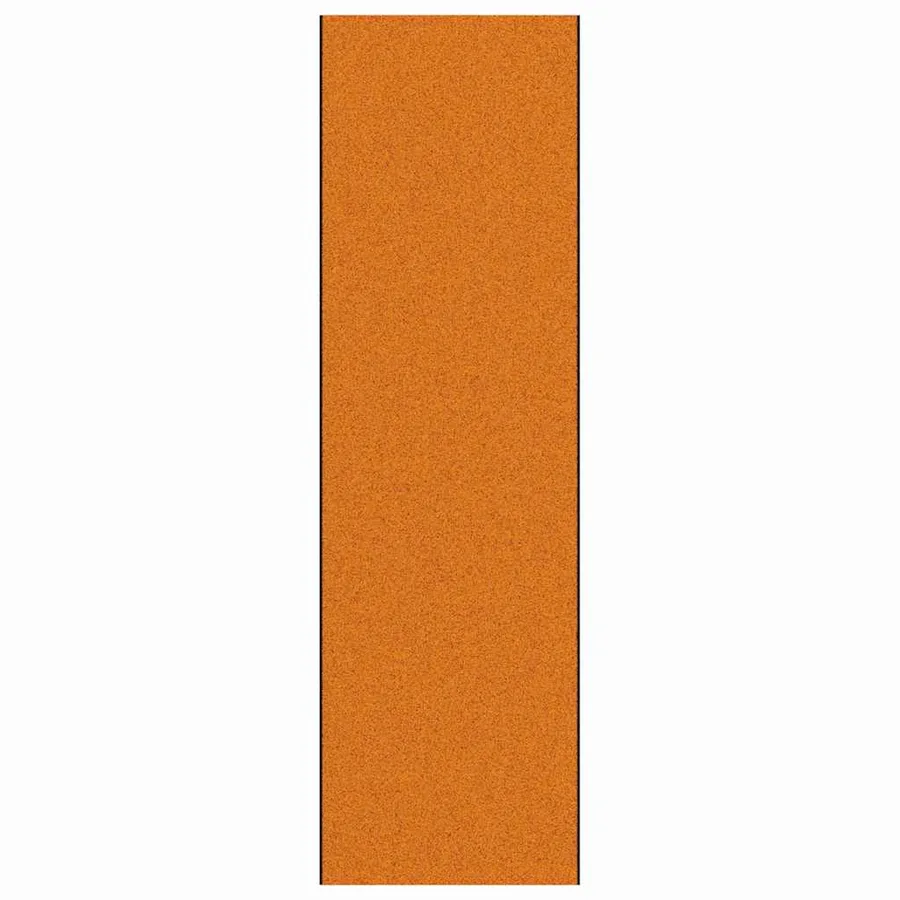 Tapis d'entrée Orange et Noir 120 x 400 cm Polyamide et PVC - 2