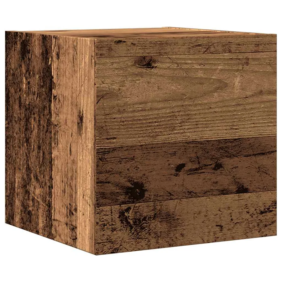 Ensemble de meuble TV mural 5 pcs vieux bois bois d'ingénierie - 8