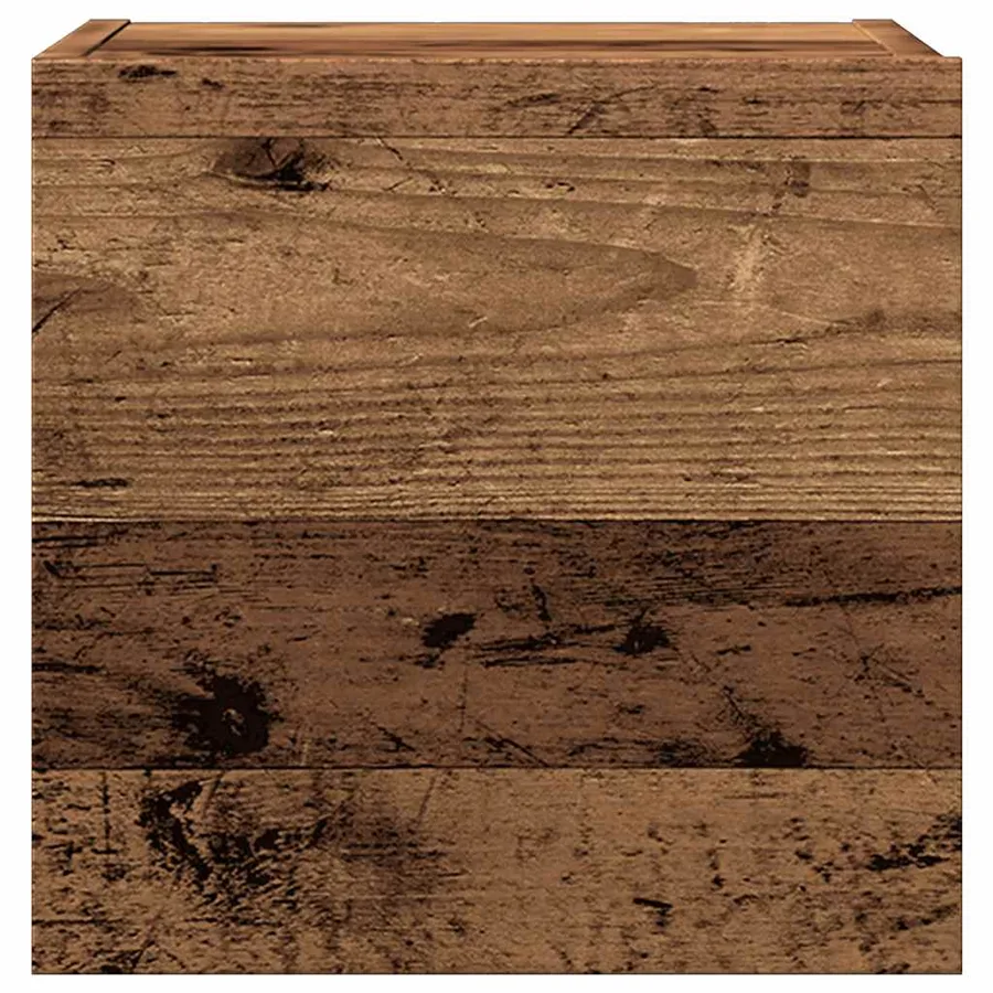 Ensemble de meuble TV mural 5 pcs vieux bois bois d'ingénierie - 9