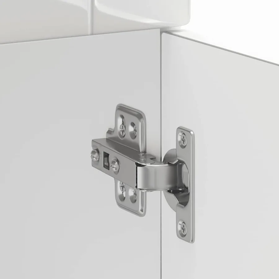 Armoire de cuisine Kalmar blanc brillant bois ingénierie - 9