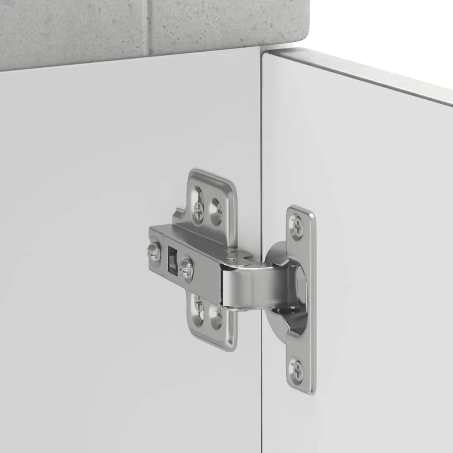 Armoire de cuisine Kalmar gris béton bois d'ingénierie - 9