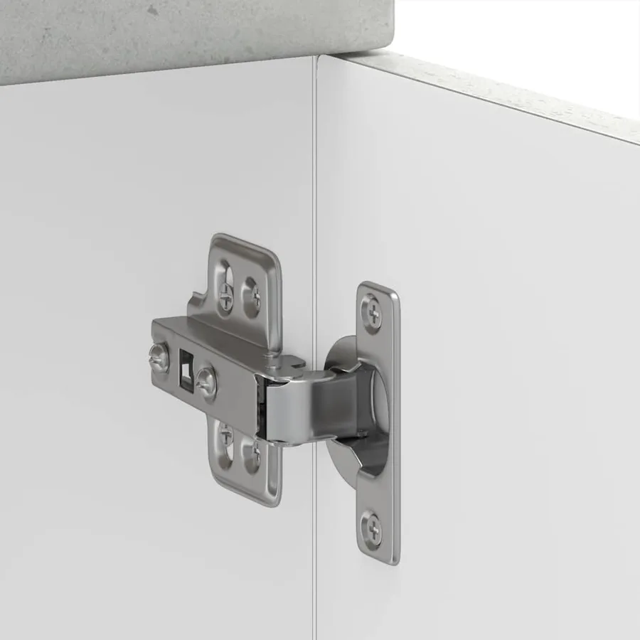 Armoire de cuisine Kalmar gris béton bois d'ingénierie - 10