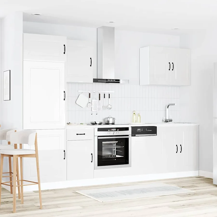 Ensemble d'armoires de cuisine 7 pcs Kalmar bois d'ingénierie - 3