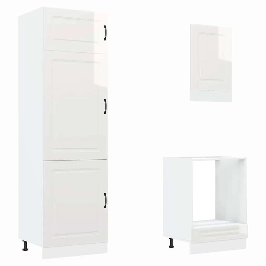 Ensemble d'armoires de cuisine 7 pcs Kalmar bois d'ingénierie - 5