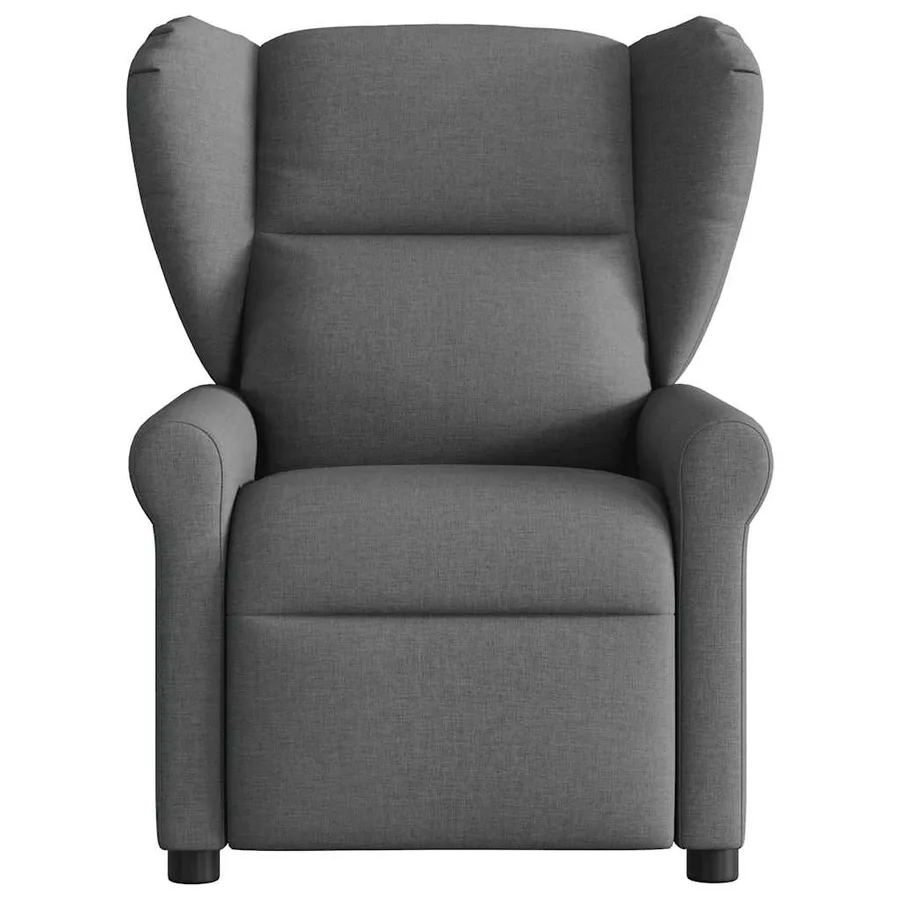 Fauteuil inclinable Gris foncé Tissu - 3