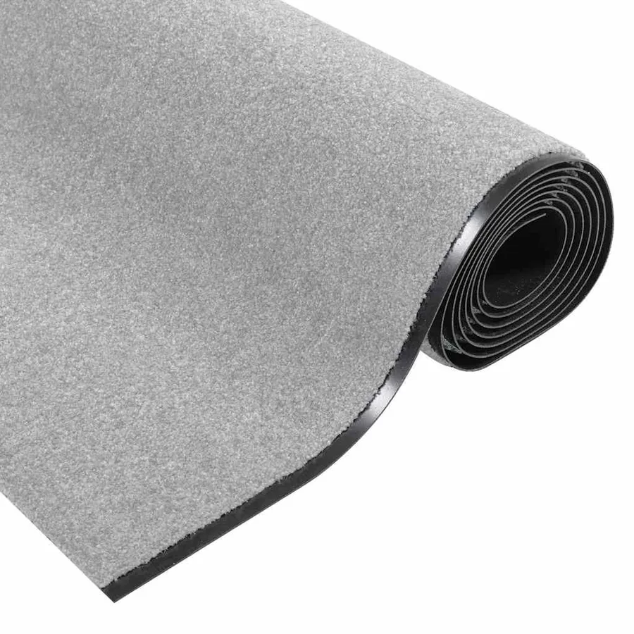 Tapis d'entrée Gris et Noir 120 x 350 cm 100% Polyamide - 5