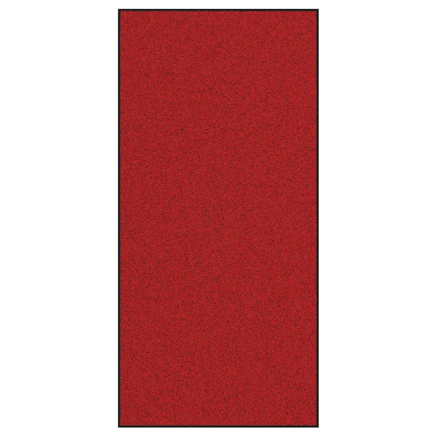 Tapis d'entrée Rouge et Noir 120 x 250 cm 100% Polyamide - 2