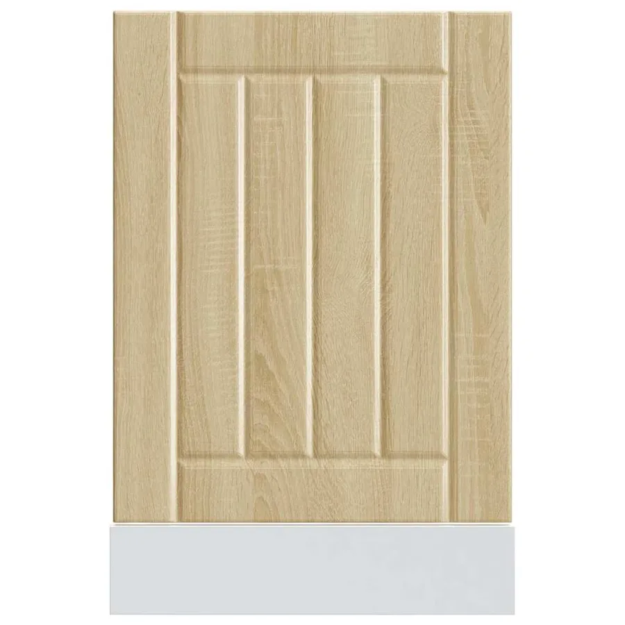 Panneau de lave-vaisselle Lucca chêne sonoma bois d'ingénierie - 4