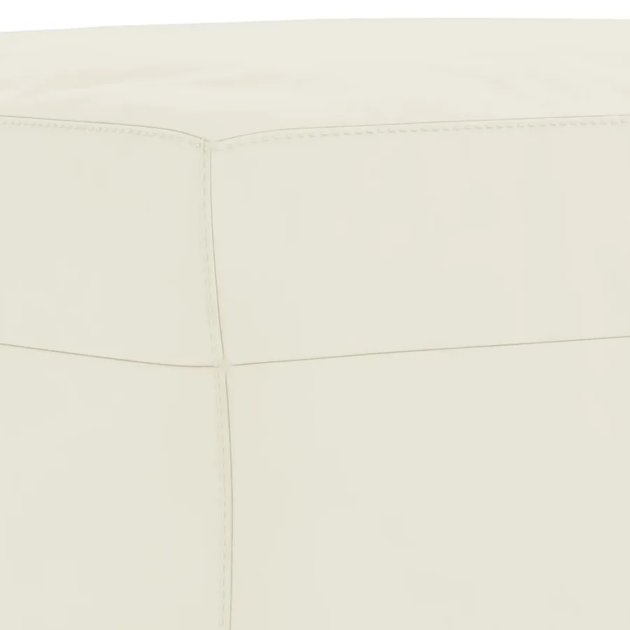 Ensemble de canapés 3 pcs crème velours - 7