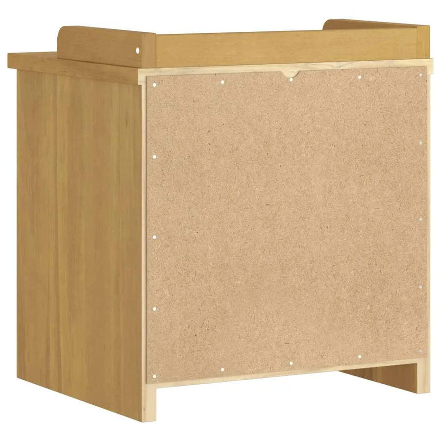 Banc de couloir SANDNES 45x40x50 cm bois de pin massif - 7