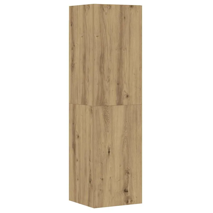 Ensemble de meuble TV mural 5 pcs chêne artisanal - 6