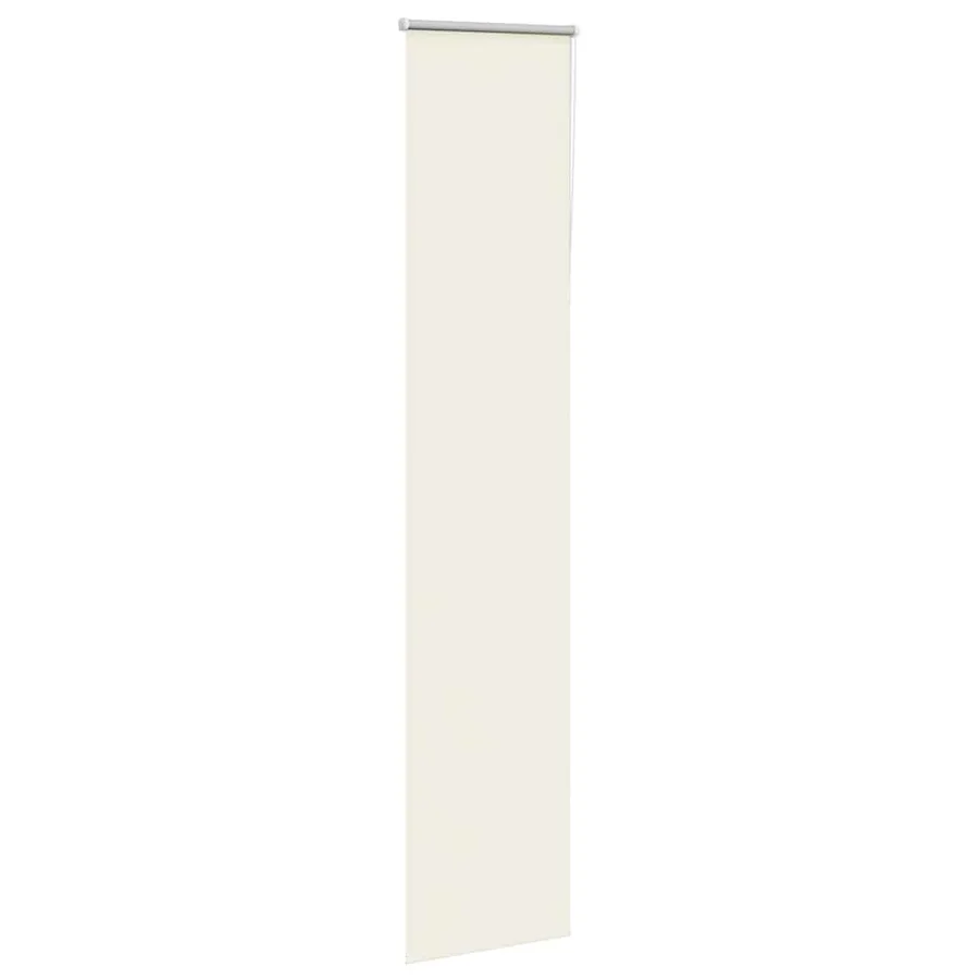 Store enrouleur occultant blanc cassé 45x230cm largeur du tissu - 3