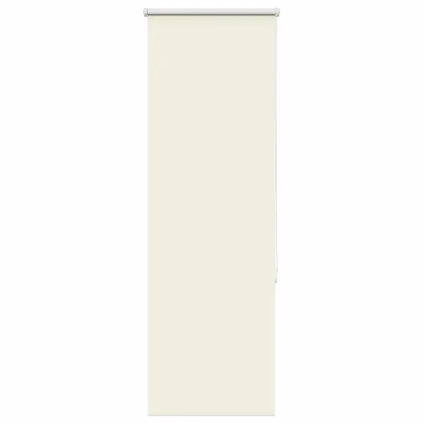 Store enrouleur occultant blanc cassé 55x175cm largeur du tissu