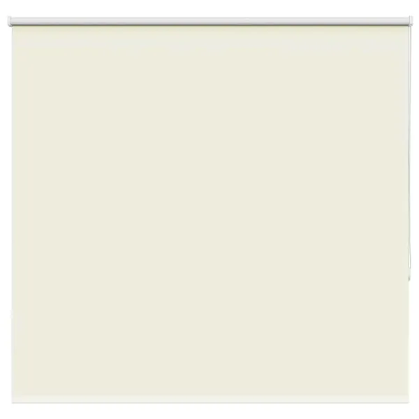 Store enrouleur occultant blanc cassé 160x175 cm largeur tissu