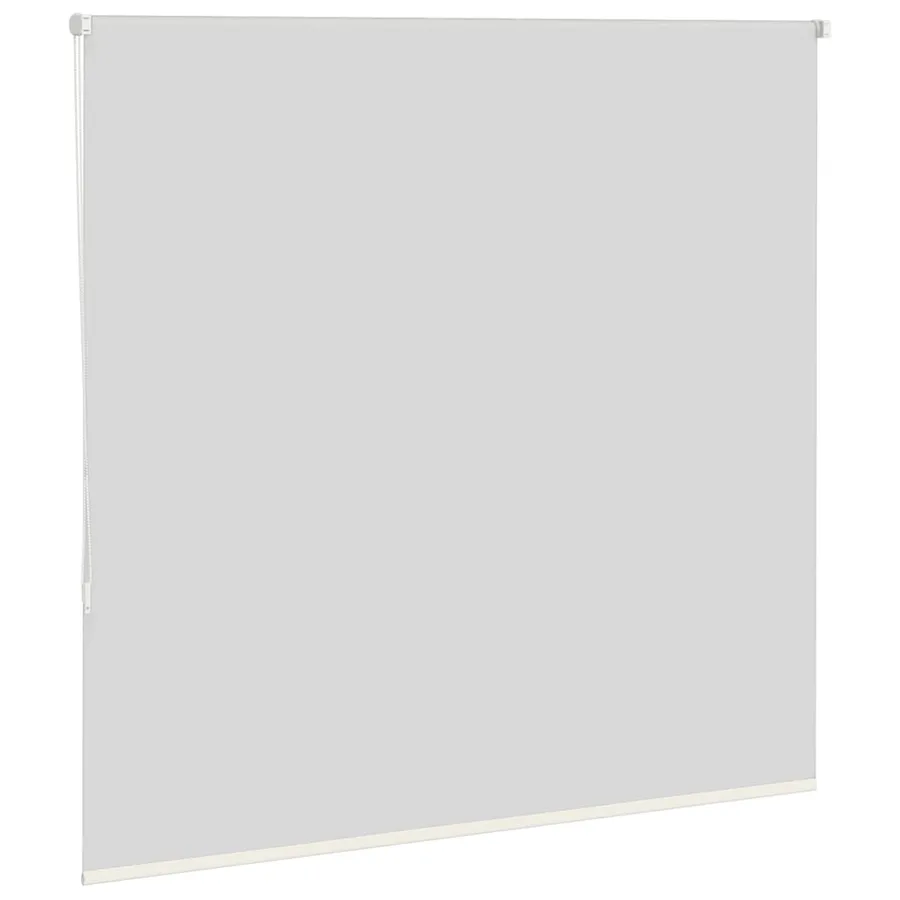 Store enrouleur occultant blanc cassé 150x175 cm largeur tissu - 4