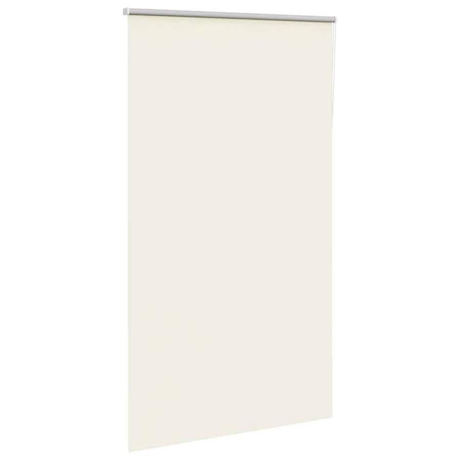 Store enrouleur occultant blanc cassé 140x210 cm largeur tissu - 3