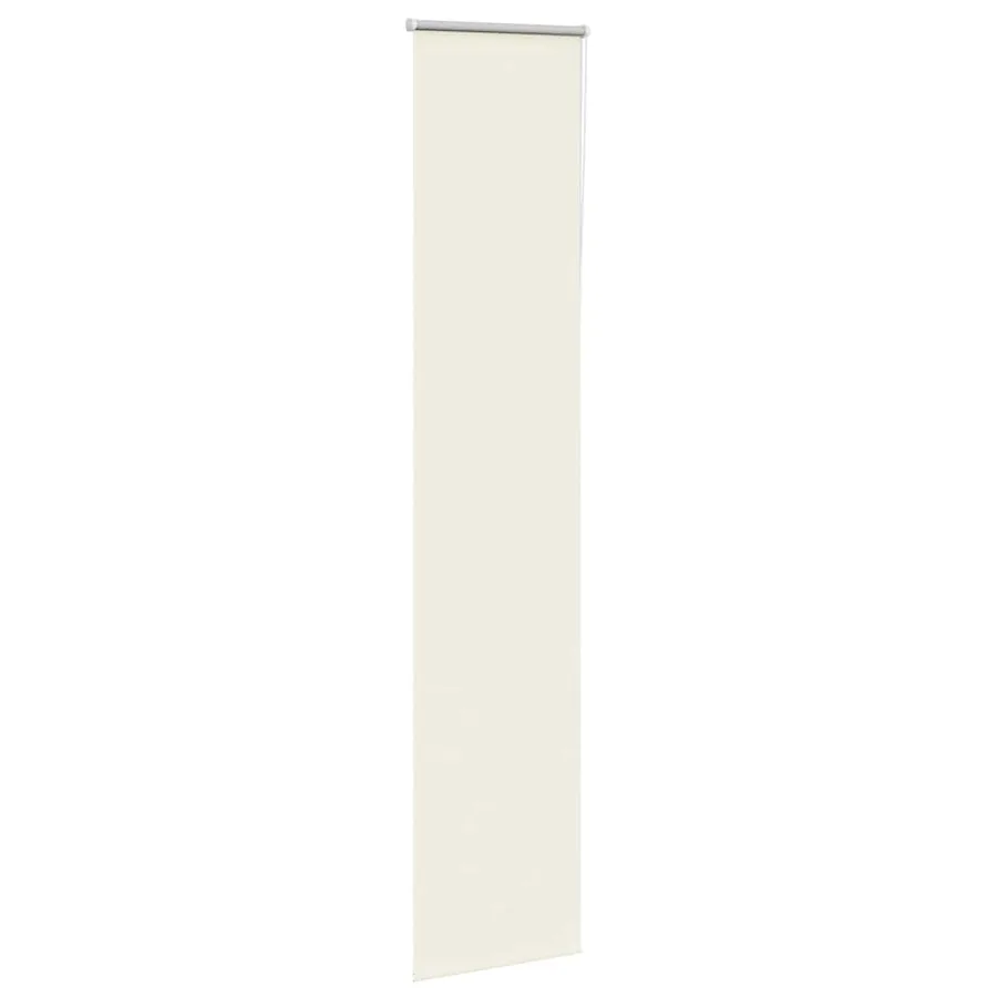Store enrouleur occultant blanc cassé 60x210cm largeur du tissu - 3