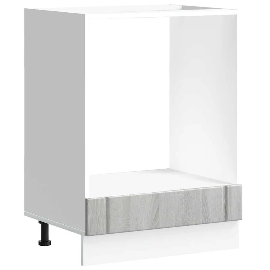 Armoire de four Lucca sonoma gris bois d'ingénierie - 2