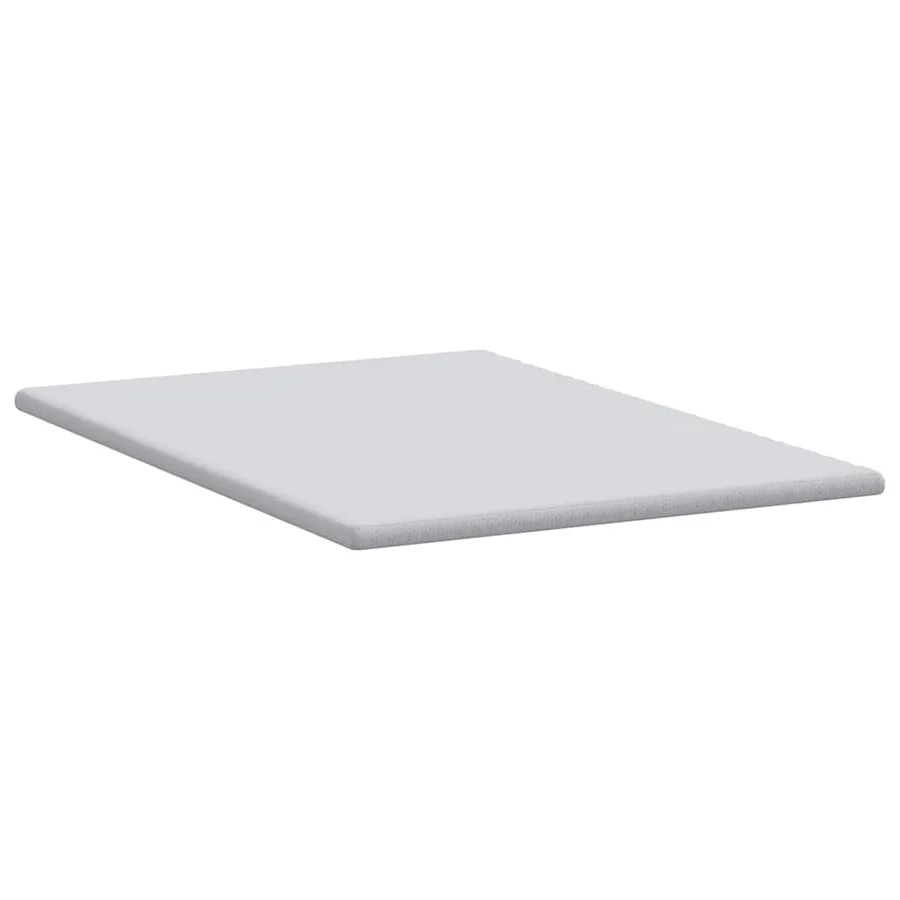 Surmatelas Blanc 140 x 190 cm Tissu Jacquard - 6