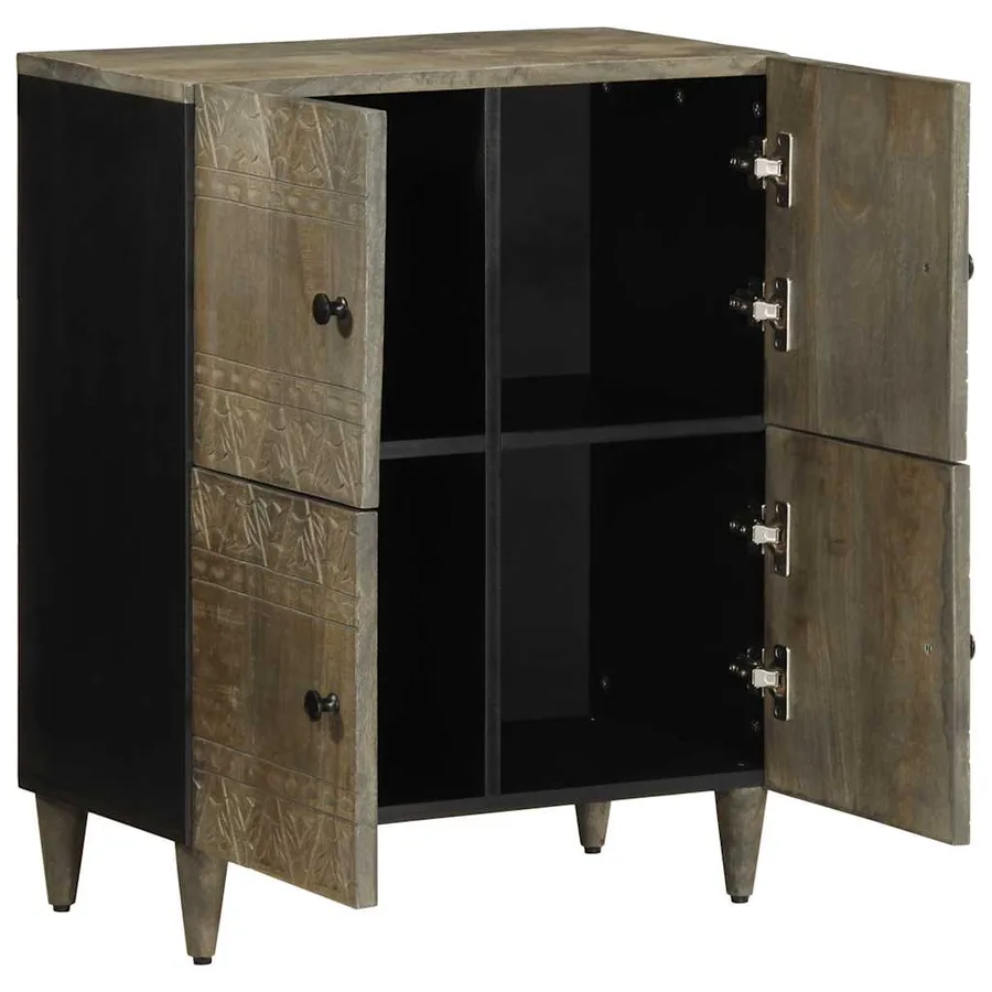 Buffet 60x33x75 cm Bois massif de manguier - 2