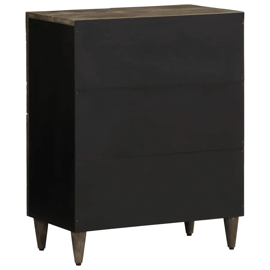 Buffet 60x33x75 cm Bois massif de manguier - 5