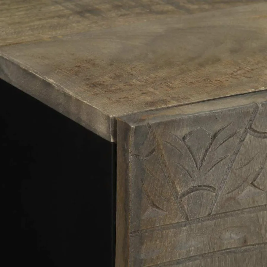 Buffet 60x33x75 cm Bois massif de manguier - 6