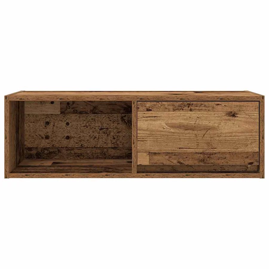 Meubles TV 2 pcs vieux bois 80x31x25,5 cm bois d'ingénierie - 7