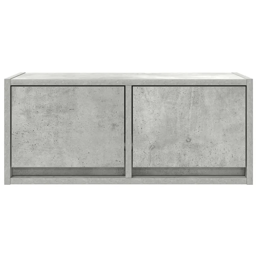 Meubles TV 2 pcs gris béton 60x31x25,5 cm bois d'ingénierie - 6