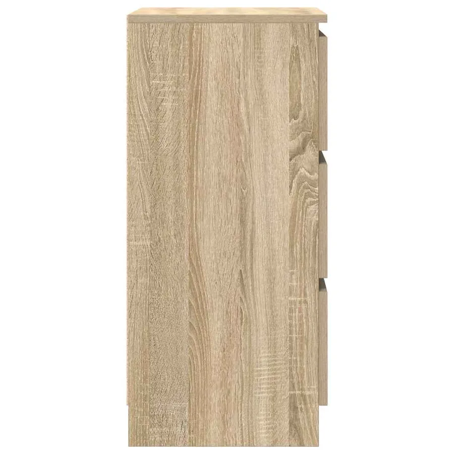 Buffet chêne sonoma 37,5x35x76 cm bois d'ingénierie - 7