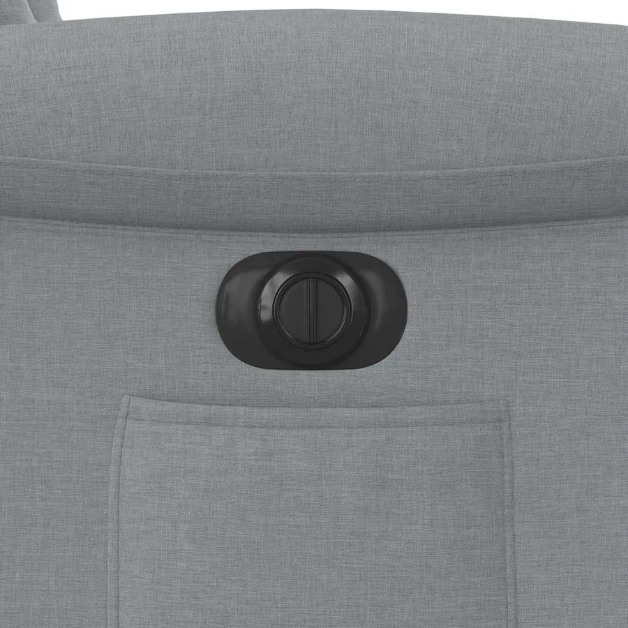 Fauteuil inclinable électrique Gris clair Tissu - 13
