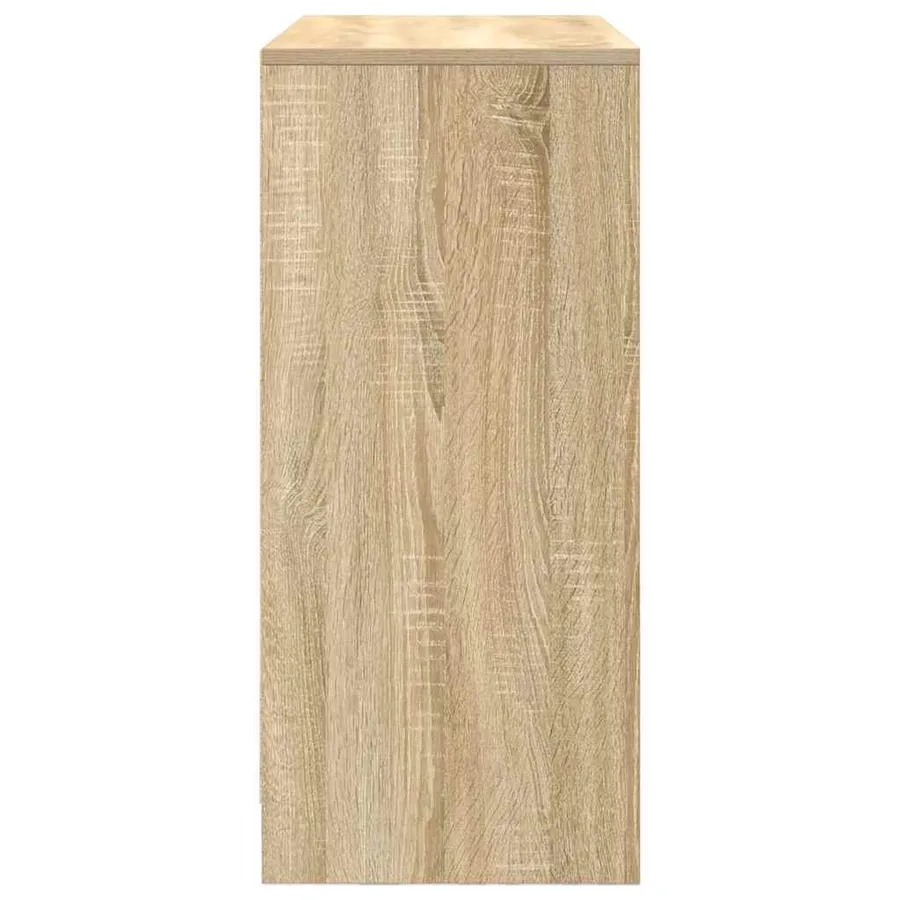Buffet avec tiroirs et portes chêne sonoma 70,5x34x74,5 cm - 7