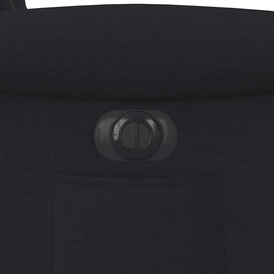 Fauteuil inclinable électrique Noir Tissu - 12