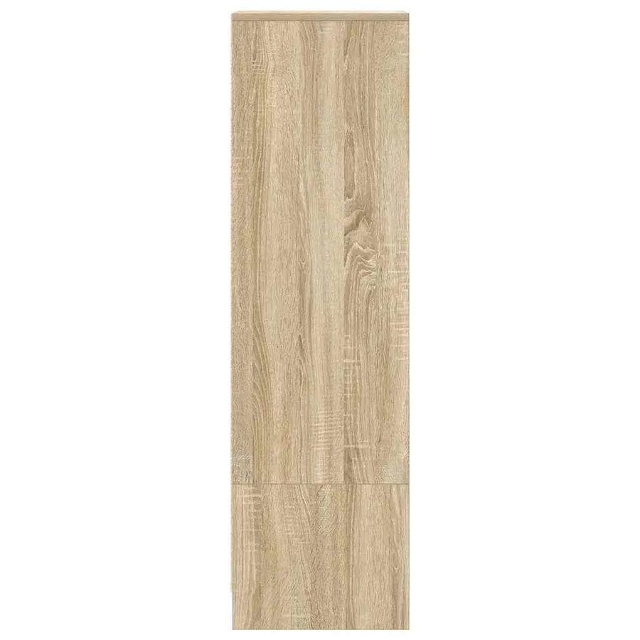 Buffet haut chêne sonoma 29,5x34x119,5 cm bois d'ingénierie - 7