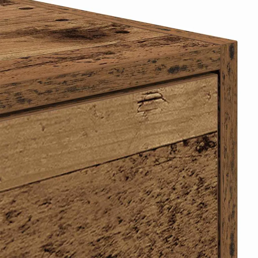 Meuble TV Bois ancien 100 x 31 x 25,5 cm Bois d'ingénierie - 9