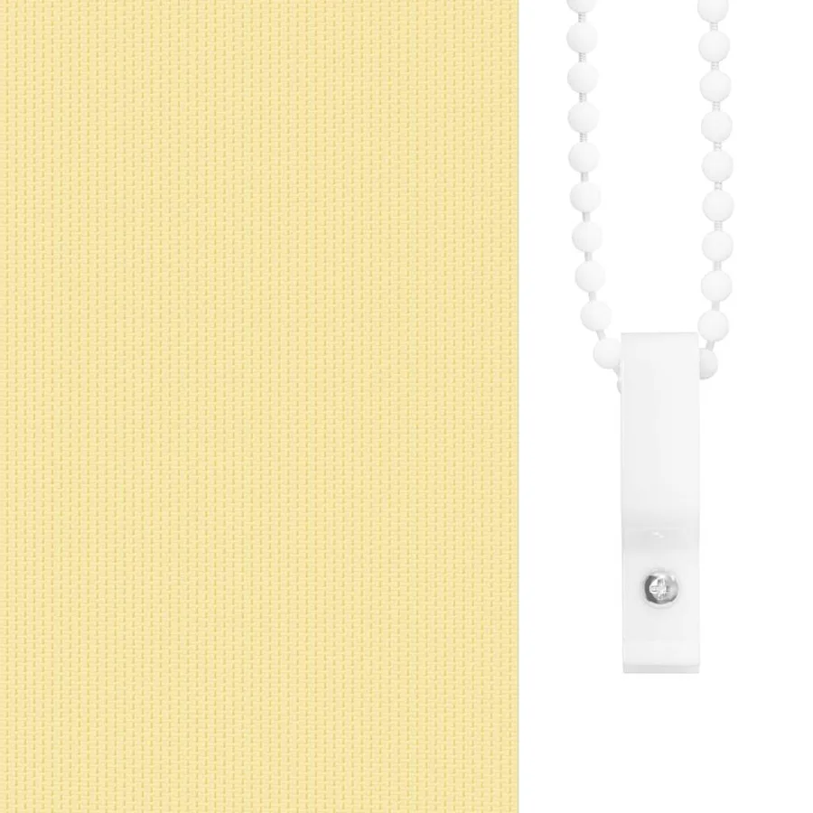 Store enrouleur occultant jaune largeur du tissu 100,7 cm - 10