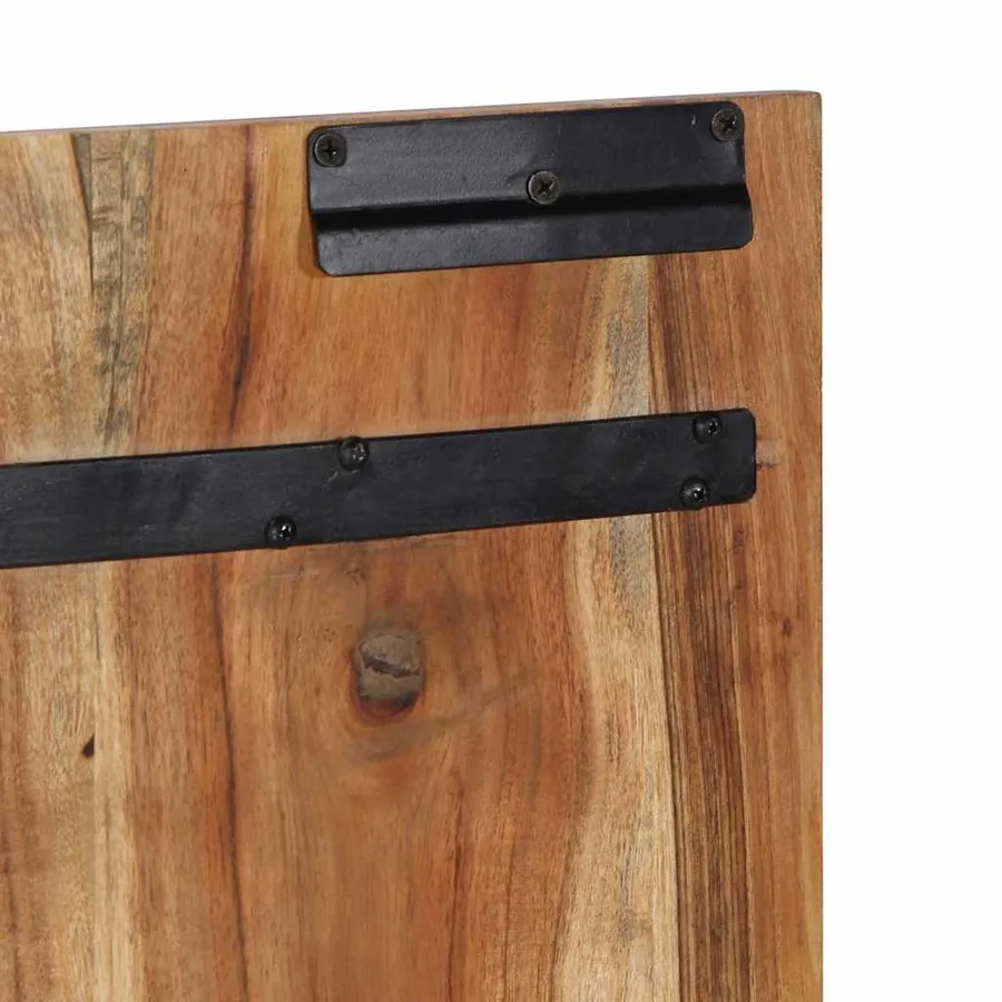 Tête de lit 180 cm bois massif d'acacia - 8