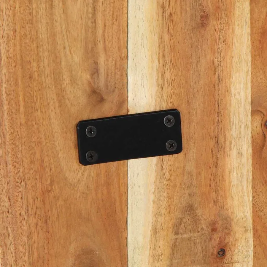 Tête de lit 180 cm bois massif d'acacia - 9