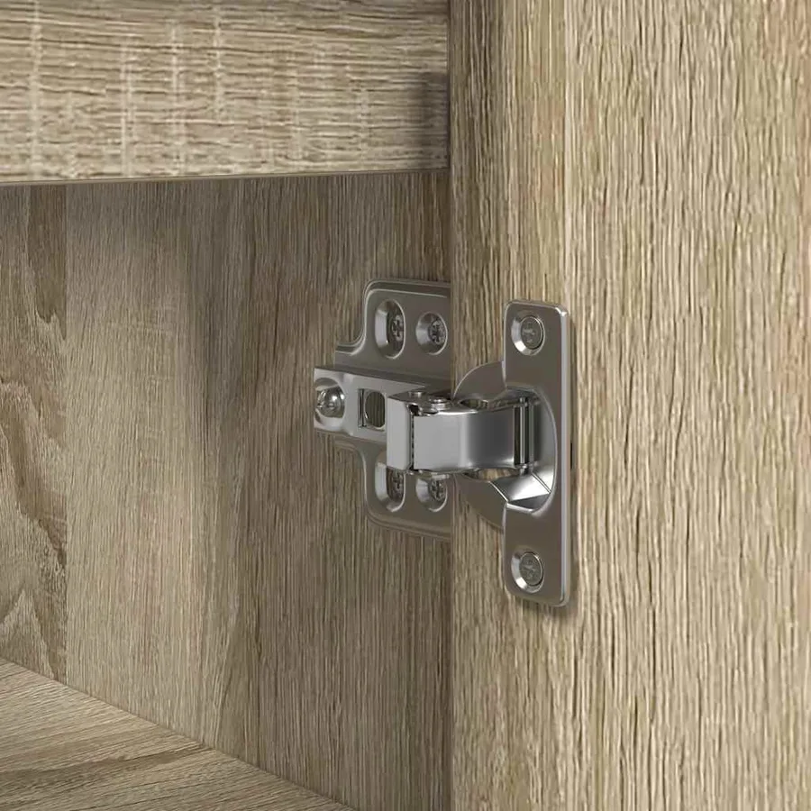 Meuble sous-vasque avec tiroirs chêne sonoma 90x34,5x60 cm - 14